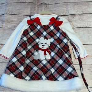 2 piece top and dress Sweet Heart Rose like new